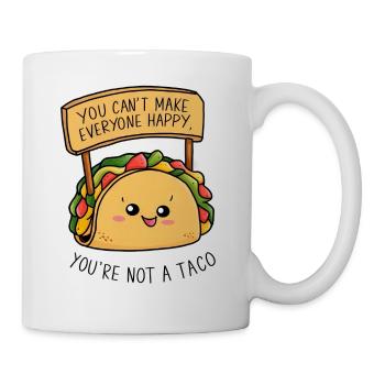 Not everyone is a taco luck - Mug - white - Right