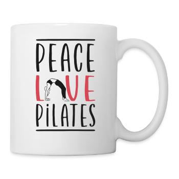 Pilates Instructor Teacher Girl - Tasse - Weiß - Rechts