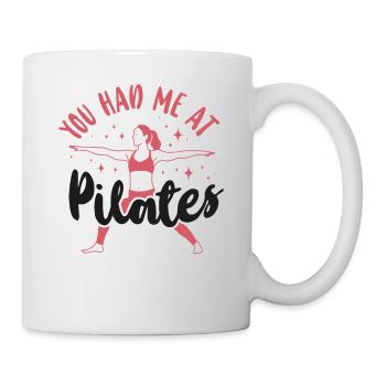 Pilates Instructor Teacher Girl - Mug - white - Right