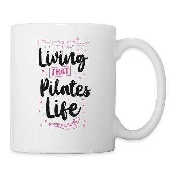 Pilates Instructor Teacher Living - Mug - white - Right