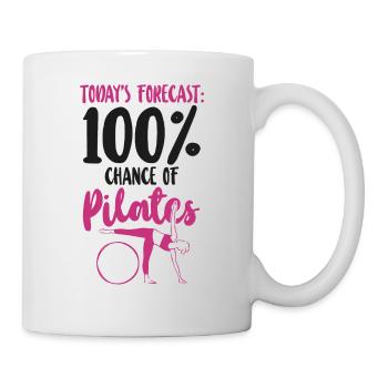 Pilates Instructor Teacher Today's - Tasse - Weiß - Rechts