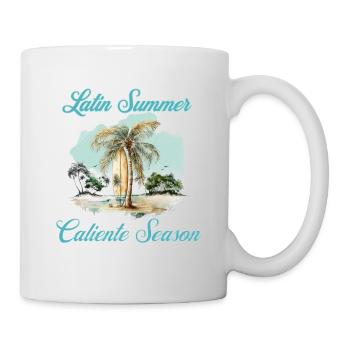 Mexican Spanish Latina Latino Summer Vacation - Mug - white - Right
