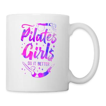 Pilates Instructor Teacher Pilates - Tasse - Weiß - Rechts