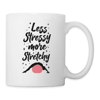 Pilates Instructeur Professeur Jeu de mots - Mug blanc - blanc - Droite