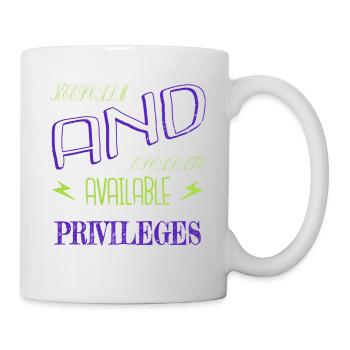 and free wifi hacker birthday present idea analyst - Tasse - Weiß - Rechts