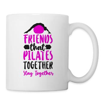 Pilates Instructor Teacher Friends - Mug - white - Right