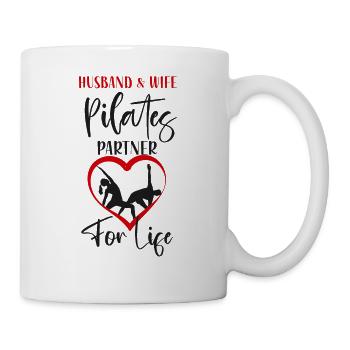 Pilates Instructor Teacher Husband - Mug - white - Right