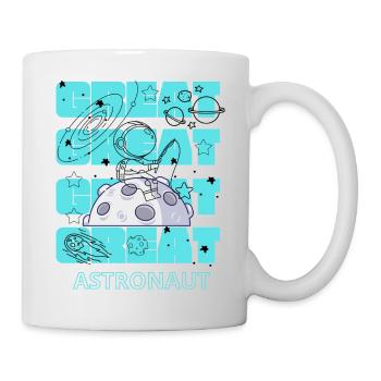 GROSSARTIGER ASTRONAUT - Tasse - Weiß - Rechts