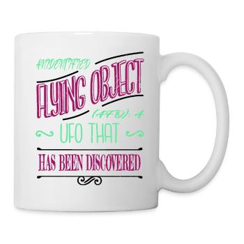 alien i don't speak human anal sample alien ufo - Mug - white - Right