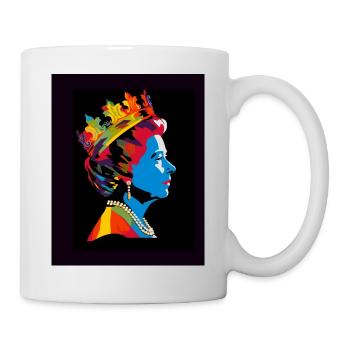Queen - Mug - white - Right