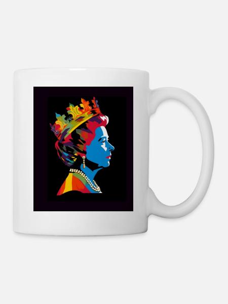 Reine - Mug blanc - blanc