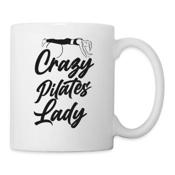 Pilates Instructor Teacher Crazy - Tasse - Weiß - Rechts