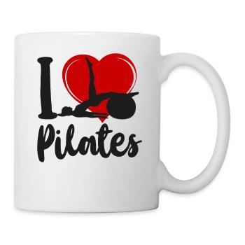Instructeur de Pilates Enseignant Cœur I - Mug blanc - blanc - Droite