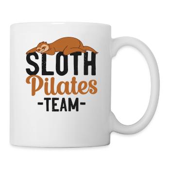 Pilates Instructor Teacher Sloth - Mug - white - Right