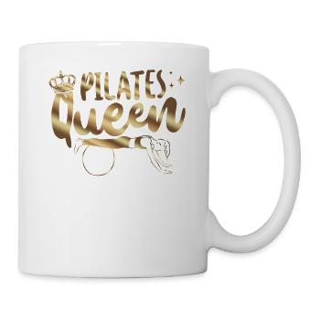 Pilates Instructor Teacher Queen - Tasse - Weiß - Rechts