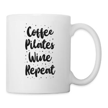 Pilates Instructor Teacher Coffee - Mug - white - Right
