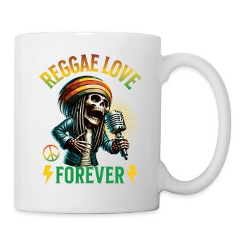 Reggae Love Forever Music - Tasse - Weiß - Rechts