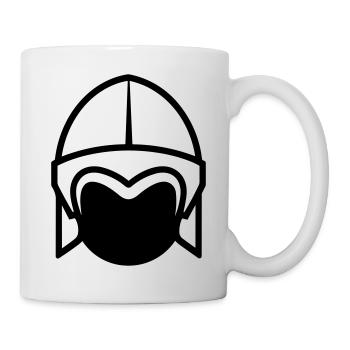 Viking Helmet Warrior - Mug - white - Right