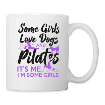 Instructeur de Pilates Professeur Fille - Mug blanc - blanc - Droite
