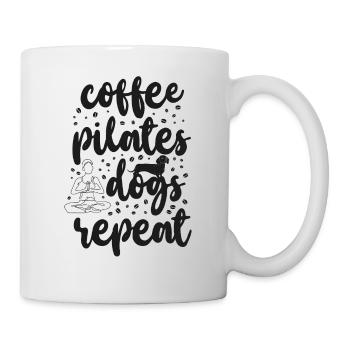 Instructeur de Pilates Professeur Café - Mug blanc - blanc - Droite