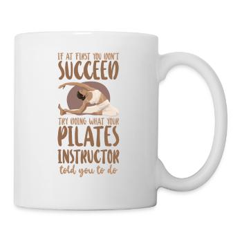 Pilates Instructor Teacher If At - Mug - white - Right
