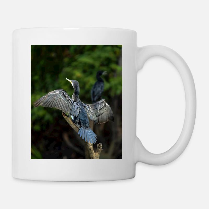 Stylish bird - Mug - white