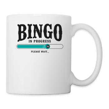 Bingo Player Bingo In Progress - Mug - white - Right