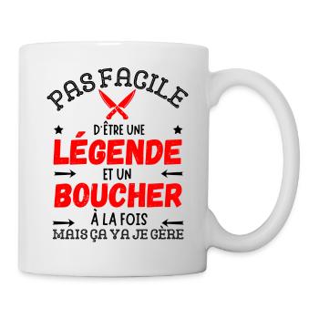 A BUTCHER LEGEND - Mug - white - Right