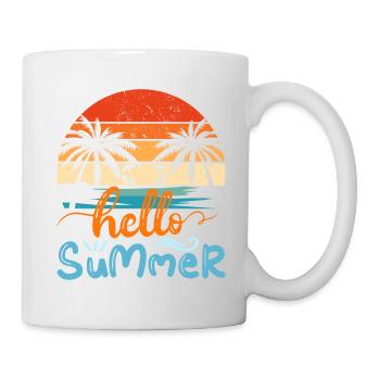 Hello Summer - Mug - white - Right