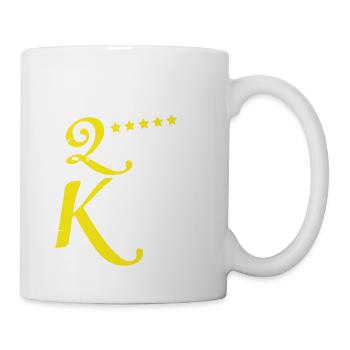 Kitchen Queen Logo Lettering Kitchen Queen Woman - Mug - white - Right