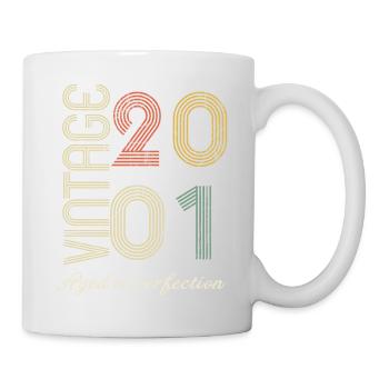 Cadeau d’anniversaire 23 ans - 2001 - Mug blanc - blanc - Droite