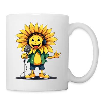 Singing Sunflower Spring Joy - Mug - white - Right