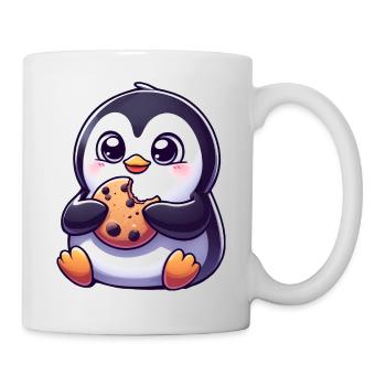 Penguin Cookie Biscuit Dessert sucré - Mug blanc - blanc - Droite