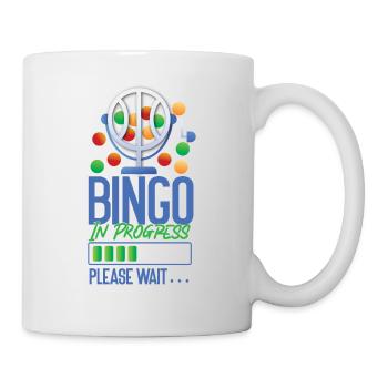 Bingo Player Bingo In Progress - Mug - white - Right