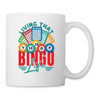 Bingo Player Living That Bingo - Mug - white - Right