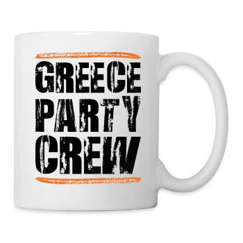 Greece Party Crew - Mug - white - Right