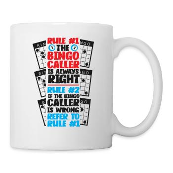 Bingo Player Rule #1 The Bingo - Mug - white - Right