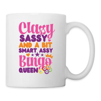 Bingo Player Classy Sassy And A - Tasse - Weiß - Rechts