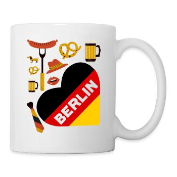 Berlin - Tasse - Weiß - Rechts