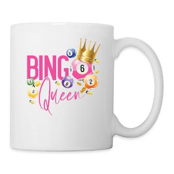 Bingo Player Queen Bingo Queen - Tasse - Weiß - Rechts