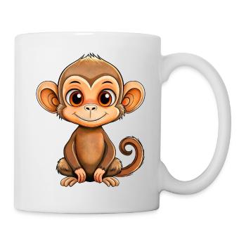 Little Monkey - Mug - white - Right