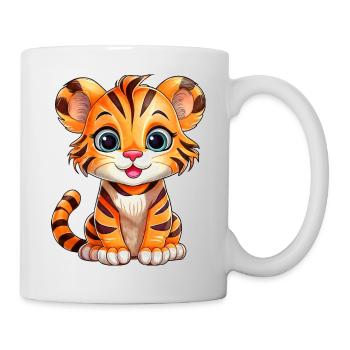 Little Tiger - Mug - white - Right