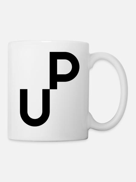 UP (positif) - Mug blanc - blanc
