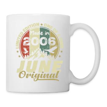 June 2006 Birthday Gift June 2006 June 2006 - Mug - white - Right