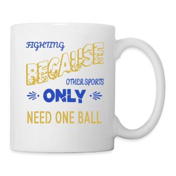 gift joke grappling judo happy funny quote bday - Mug - white - Right