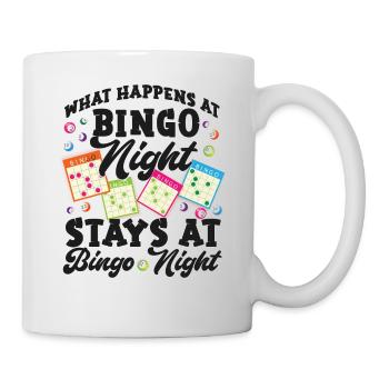 Joueur de bingo Que se passe-t-il au bingo ? - Mug blanc - blanc - Droite