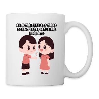 Paar-Liebe - Tasse - Weiß - Rechts