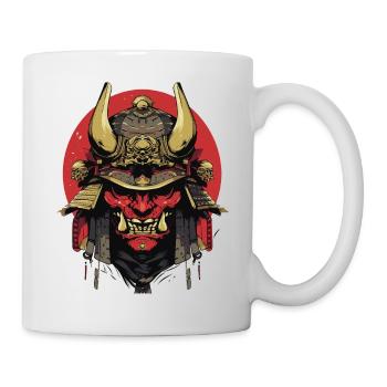 Samurai Krieger Shogun Japan - Tasse - Weiß - Rechts