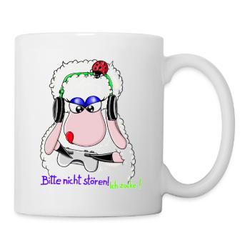 Please don't disturb, I'm gambling! Wolly Sheepling - Mug - white - Right