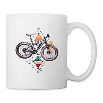 Dein Mountainbike-Design für die moderne Ära - Tasse - Weiß - Rechts